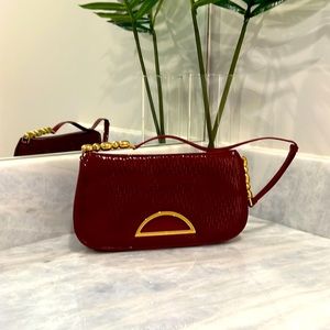 Christian Dior Red Patent Leather Purse/ handbag